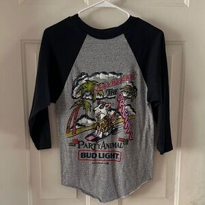 Vintage Bud Light Spuds MacKenzie Party Animal Shirt